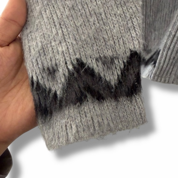 London Fog Vintage Aztec Western Apres Ski Full Zip Grandpa Cardigan Size XL - Picture 6 of 9